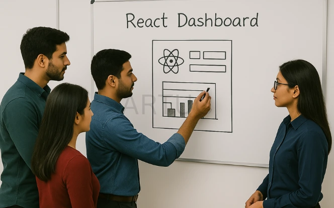 Students learning Java and UI development at ARTUC Edutech Nagpur